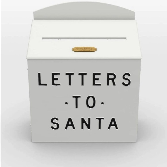 MAGNOLIA | NWT White Letters to Santa Mailbox - Picture 3 of 5